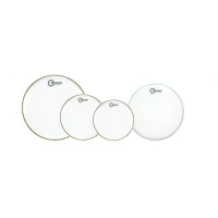 Set de Parches Classic Clear Aquarian Resonante/Batidor Fusion CC-A