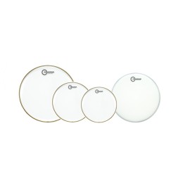 Set de Parches Classic Clear Aquarian Resonante/Batidor CC-C Rock Aquarian 