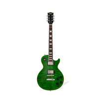 Guitarra Eléctrica Tipo Les Paul Verde Flameada LPGG