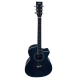 Guitarra Electracústica Cutaway Negra QAG48GA Blast