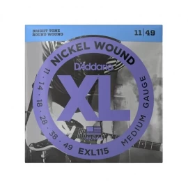 Cuerdas para guitarra eléctrica D  Addario EXL115 D ´Addario 