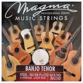 Cuerdas de Banjo Tenor de 4 Cuerdas BA110 Magma Strings 