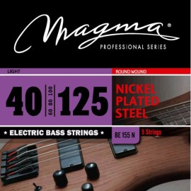 Set de Cuerdas de Bajo de 5 Cuerdas BE155N Magma Strings 