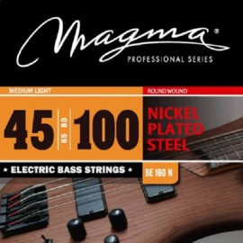 Set de Cuerdas de Bajo de 4 Cuerdas 0.45 BE160N Magma Strings 