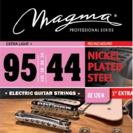 Set de Cuerdas Para Guitarra Eléctrica Light GE120N .095 - .044 Magma Strings 