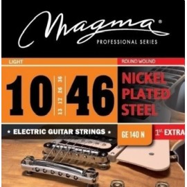 Set de Cuerdas Para Guitarra Eléctrica Estandar GE140N .010 - .046 Magma Strings 