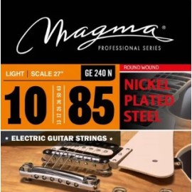 Set de Cuerdas Para Guitarra Eléctrica de 8 Nickel Plated Steel GE240N .010 - .085 Magma Strings 