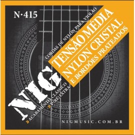 Cuerdas de Guitarra Clásica  NIG N-415 NIG 