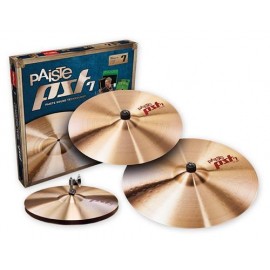 Set de Platillos Medium Universal PST7 Hi-Hat 14"+Crash 16"+Ride 20" Paiste  PST7SET Paiste 