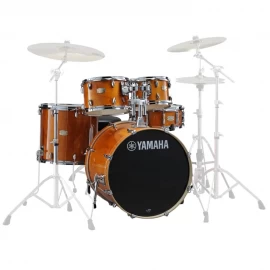 Shell Pack Batería Acústica Stage Custom Birch Bombo 22″ Honey Amber Yamaha SBP2F5